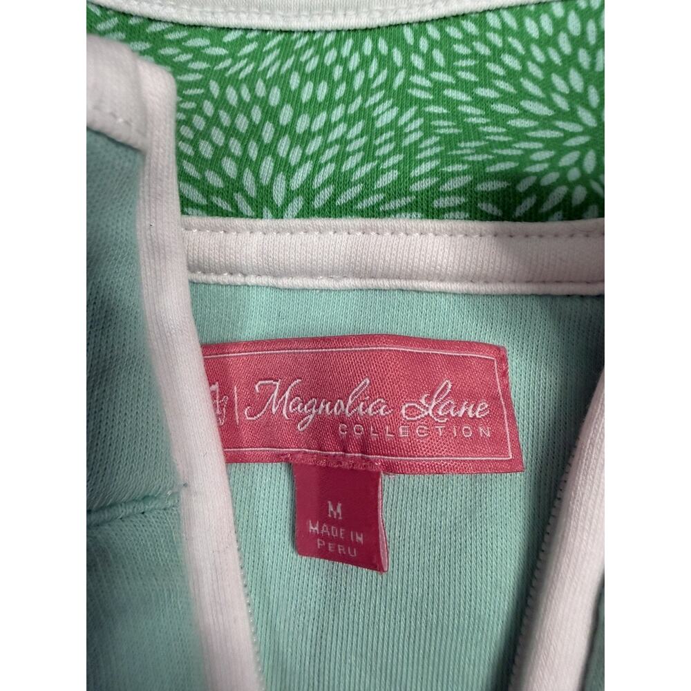 Magnolia Lane, Master's Mint Green Quarter Zip, Size Medium - Picture 4 of 4